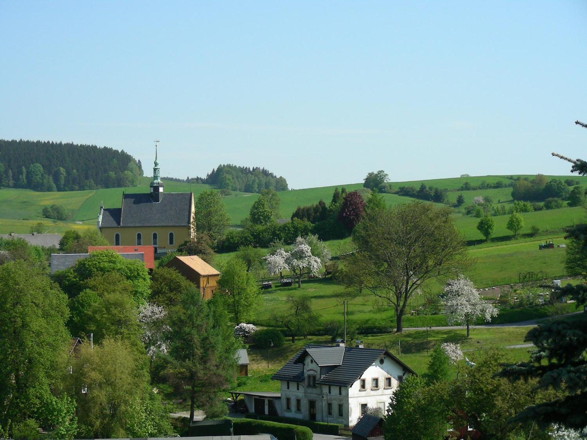 Ferienwohnung Hinterhermsdorf Glaser Зебниц Екстериор снимка